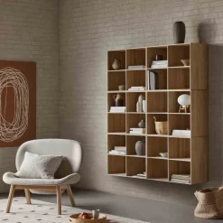 Mogens Koch B98 - Bogkasser - Eg - 54 x 72 x 32- Bogkasser