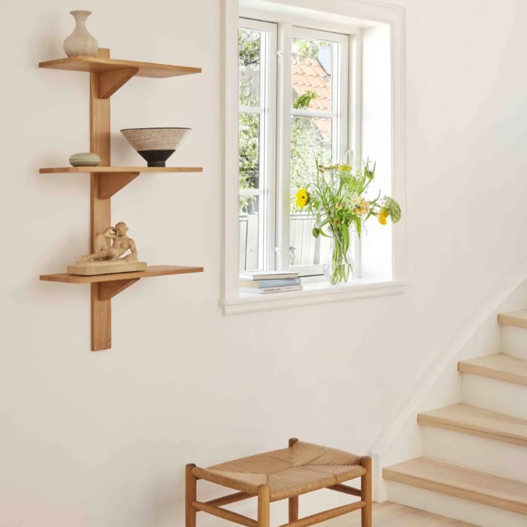 Laura Bilde B100 Sorø - Hylde - Eg - 100 x 50- Hylder