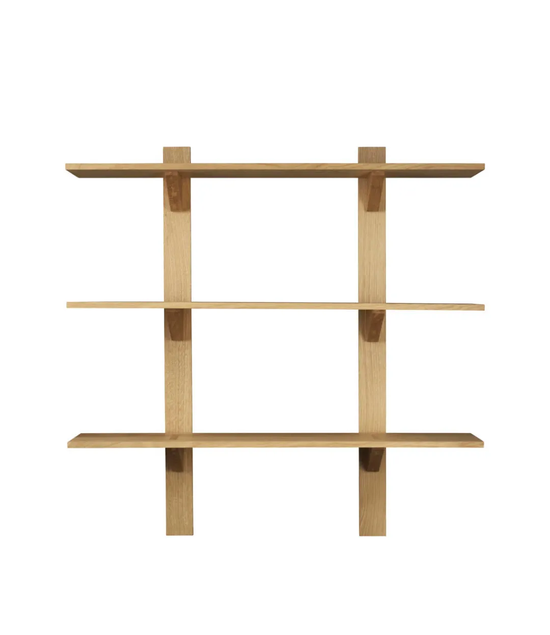 Laura Bilde B100 Sorø - Hylde - Eg - 100 x 100- Hylder