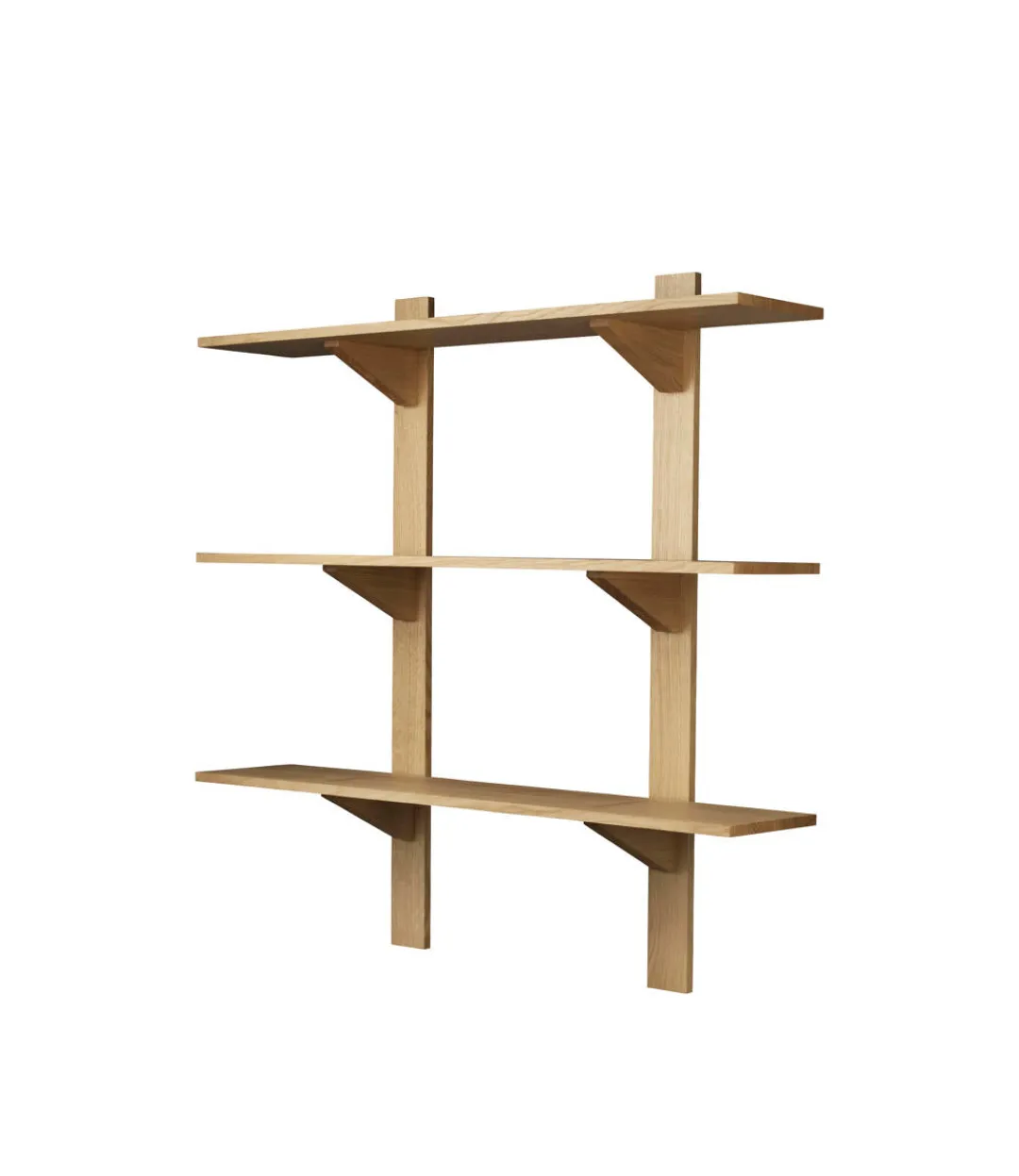 Laura Bilde B100 Sorø - Hylde - Eg - 100 x 100- Hylder