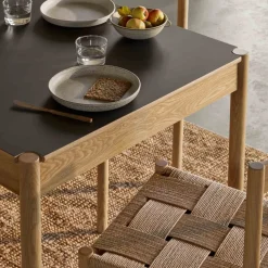 Jørgen Bækmark C44 - Spisebord - Eg - 80 x 80- Spiseborde