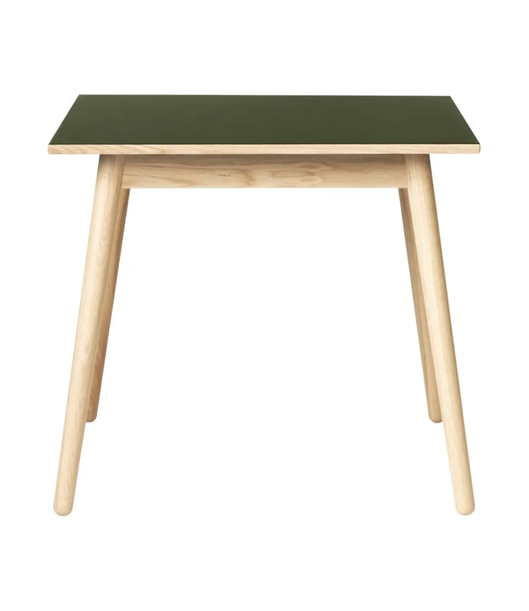 Poul M. Volther C35A - Spisebord - Eg - Linoleum - Olive- Spiseborde