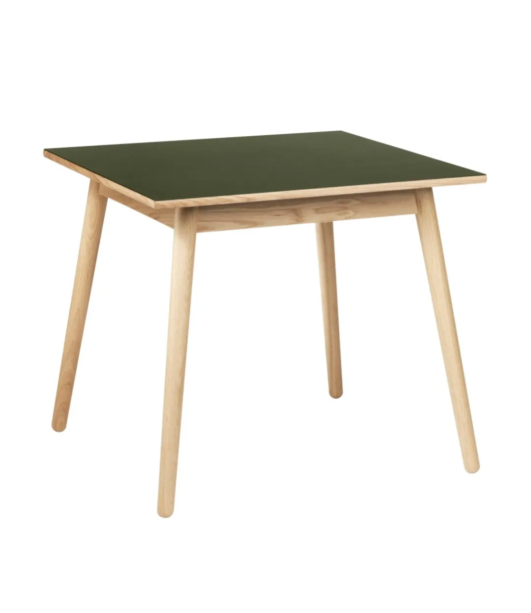 Poul M. Volther C35A - Spisebord - Eg - Linoleum - Olive- Spiseborde