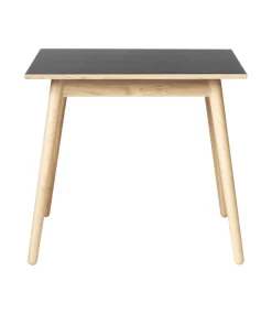 Poul M. Volther C35A - Spisebord - Eg - Linoleum - Sort- Spiseborde