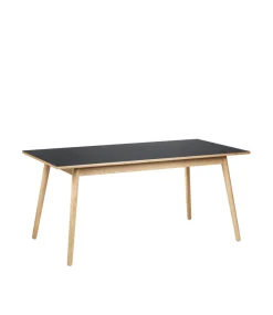 Poul M. Volther C35B - Spisebord - Eg - Linoleum - Nero- Spiseborde