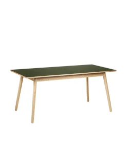 Poul M. Volther C35B - Spisebord - Eg - Linoleum - Olive- Spiseborde