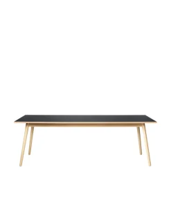 Poul M. Volther C35C - Spisebord - Eg - Linoleum - Nero- Spiseborde