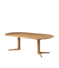 Nissen & Gehl C69E Ry - Spisebord m/2 tillægsplader - Eg- Spiseborde