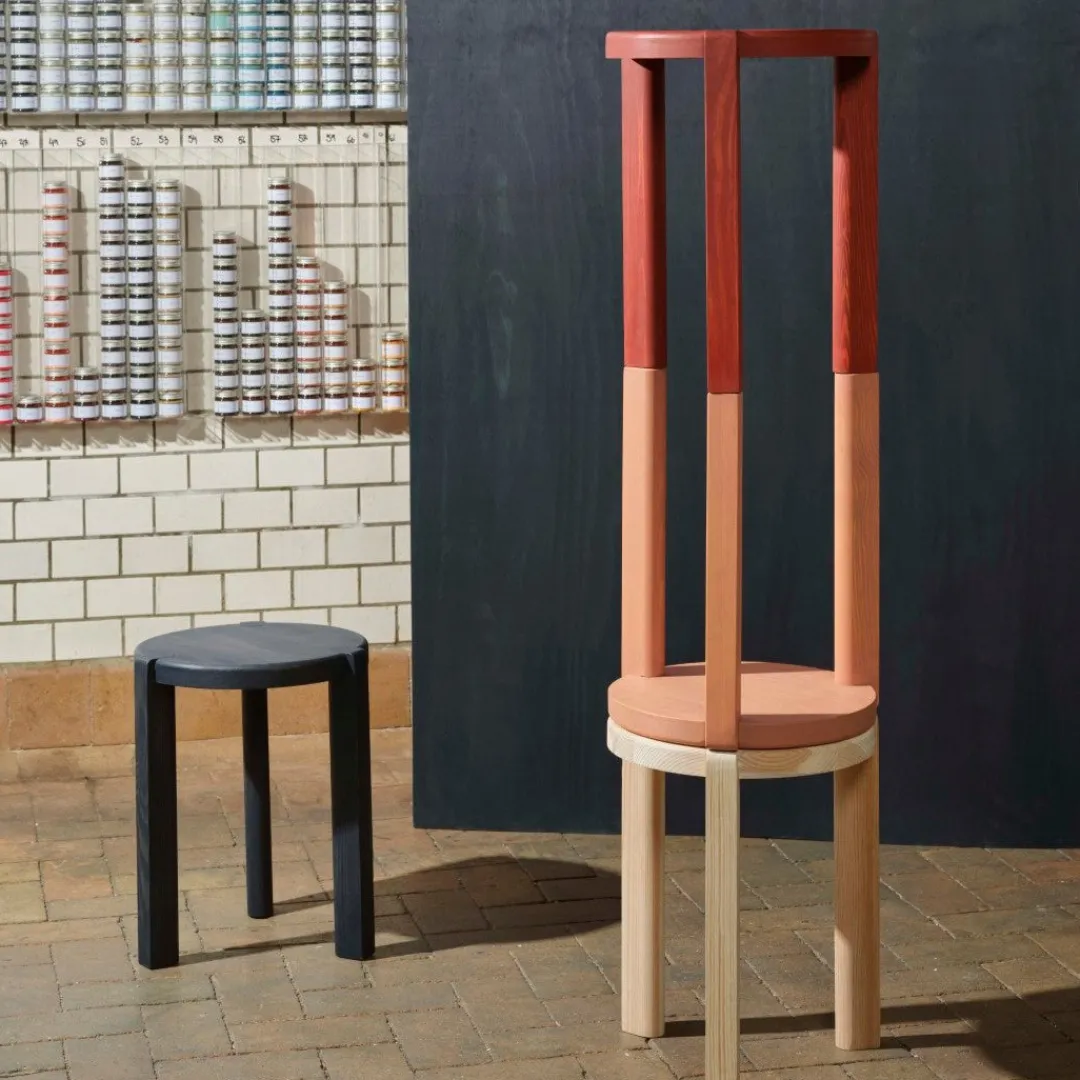 Katrine Sander D108 Njalsgade - Sidebord - Fyr - Peach- Sideborde