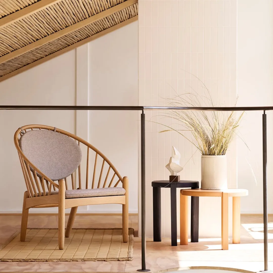 Katrine Sander D108 Njalsgade - Sofabord - Fyr - Peach- Sofaborde