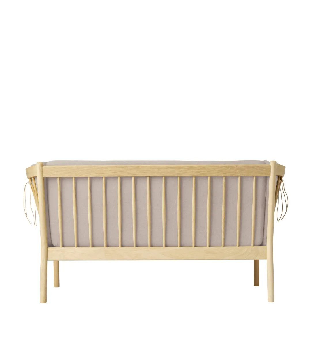 Erik Ole Jørgensen J148 - 2 pers. sofa - Eg - Beige (61)- 2 Personers Sofa
