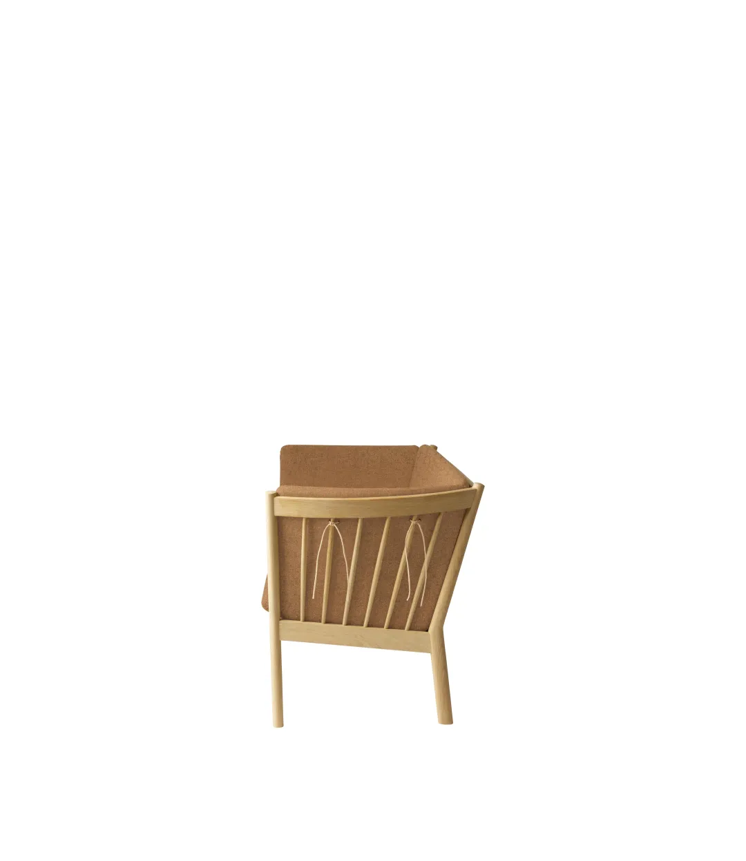 Erik Ole Jørgensen J149 - 3 pers. sofa - Eg - Brown (15)- 3 Personers Sofa