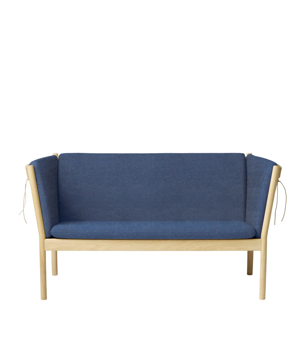 Erik Ole Jørgensen J148 - 2 pers. sofa - Eg - Dark Blue (36)- 2 Personers Sofa