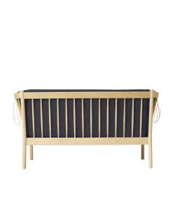 Erik Ole Jørgensen J148 - 2 pers. sofa - Eg - Dark Grey (28)- 2 Personers Sofa