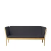 Erik Ole Jørgensen J149 - 3 pers. sofa - Eg - Dark Grey (28)- 3 Personers Sofa