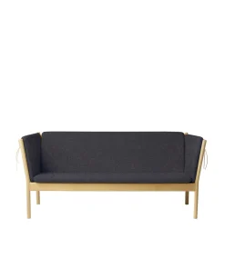 Erik Ole Jørgensen J149 - 3 pers. sofa - Eg - Dark Grey (28)- 3 Personers Sofa