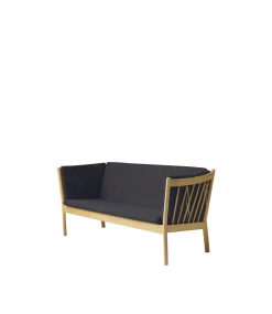 Erik Ole Jørgensen J149 - 3 pers. sofa - Eg - Dark Grey (28)- 3 Personers Sofa