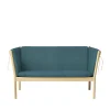Erik Ole Jørgensen J148 - 2 pers. sofa - Eg - Green (32)- 2 Personers Sofa