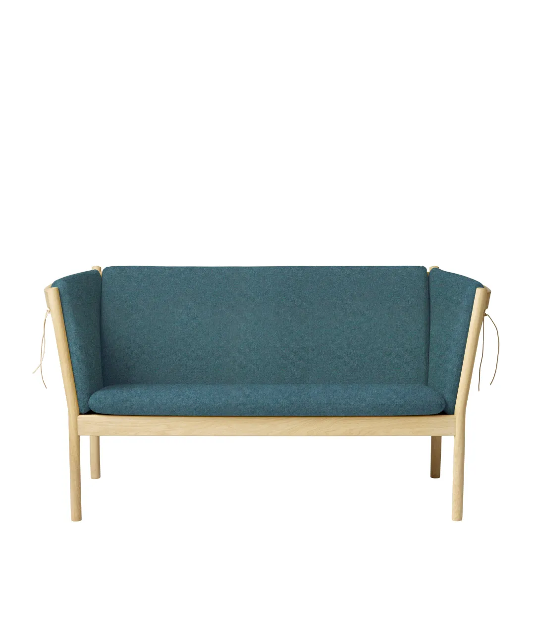 Erik Ole Jørgensen J148 - 2 pers. sofa - Eg - Green (32)- 2 Personers Sofa