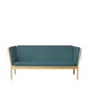 Erik Ole Jørgensen J149 - 3 pers. sofa - Eg - Green (32)- 3 Personers Sofa