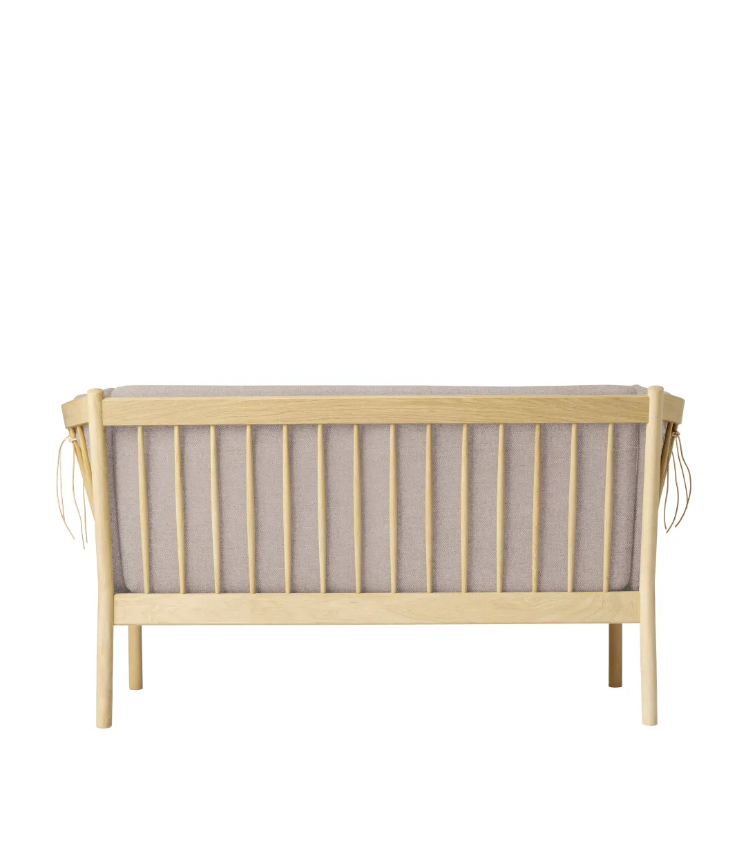 Erik Ole Jørgensen J148 - 2 pers. sofa - Eg - Light Grey (02)- 2 Personers Sofa