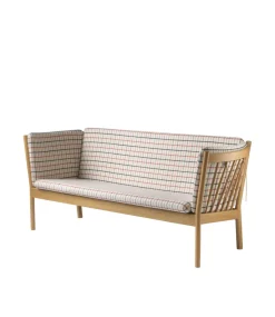 Erik Ole Jørgensen J149 - 3 pers. sofa - Eg - Red (14)- 3 Personers Sofa