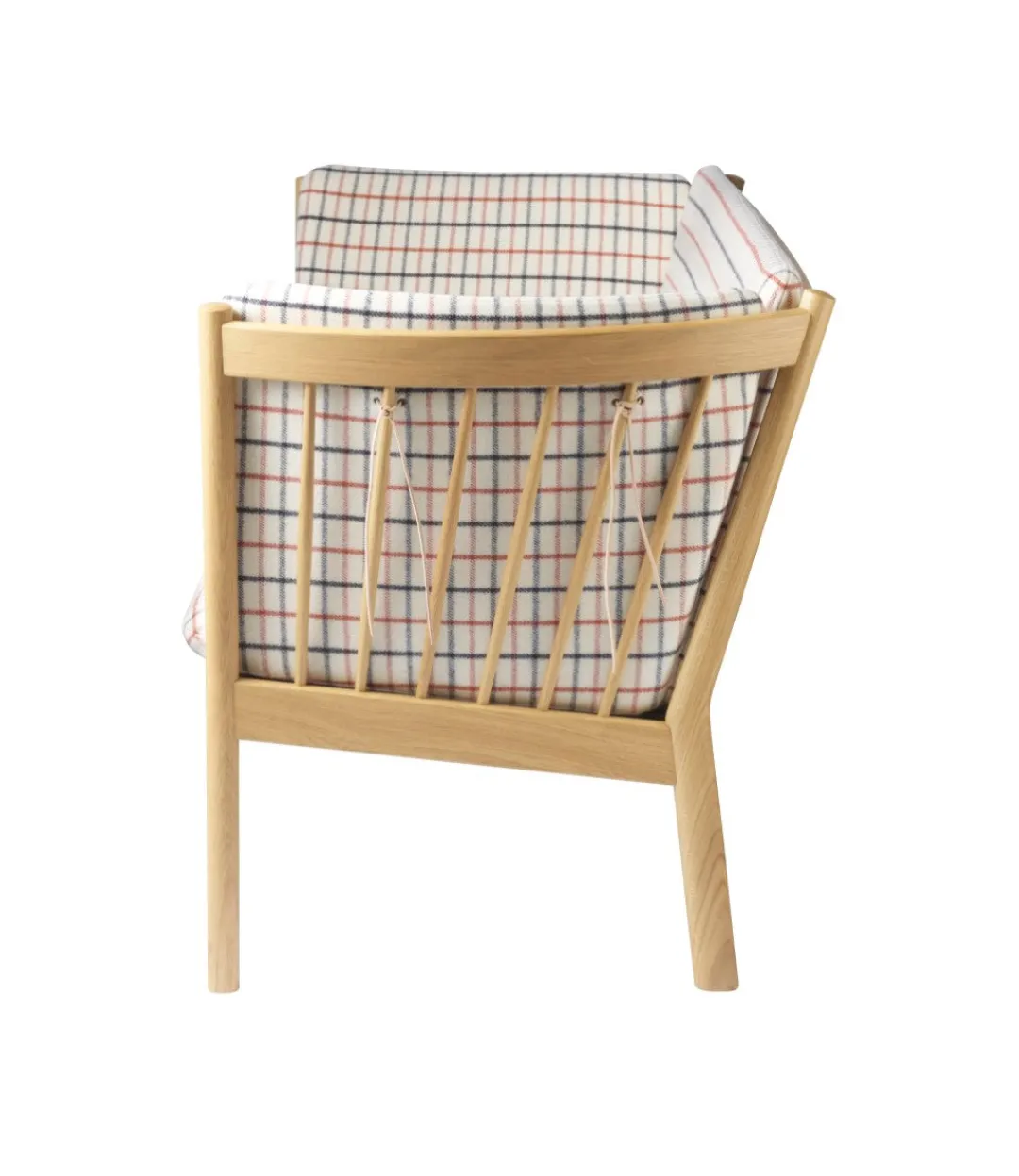 Erik Ole Jørgensen J149 - 3 pers. sofa - Eg - Red (14)- 3 Personers Sofa
