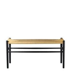 Jørgen Bækmark J163 - Klaverbænk - Eg - Jet Black- Bænke
