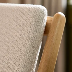 Poul M. Volther J53 - Lænestol - Eg - Beige- Lænestole