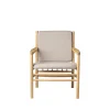 Erik Ole Jørgensen J147 - Lænestol - Eg - Beige (61)- Lænestole