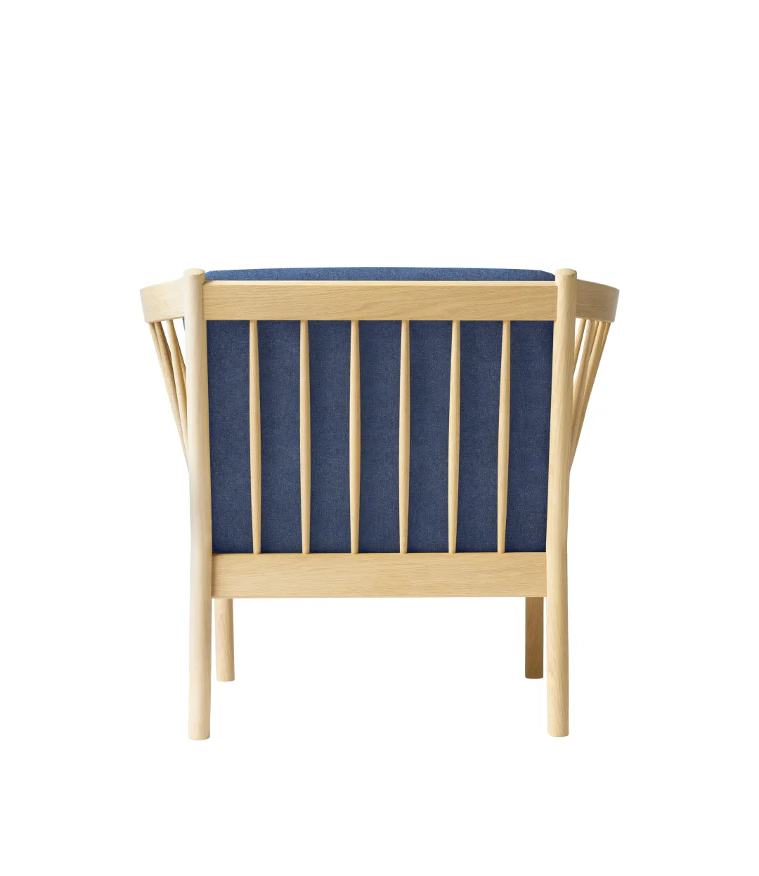 Erik Ole Jørgensen J146 - Lænestol - Eg - Dark Blue (36)- Lænestole