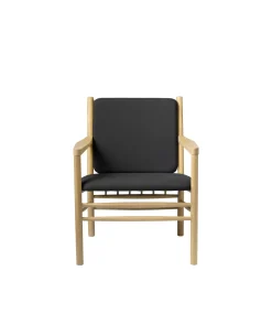 Erik Ole Jørgensen J147 - Lænestol - Eg - Dark Grey (4013)- Lænestole