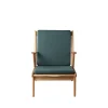 Poul M. Volther J53 - Lænestol - Eg - Green- Lænestole