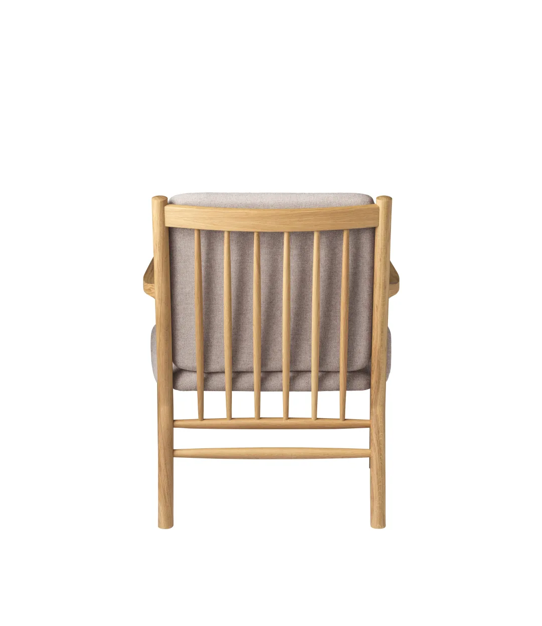 Erik Ole Jørgensen J147 - Lænestol - Eg - Light Grey (02)- Lænestole