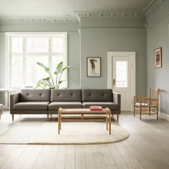 Jørgen Bækmark J82 - Loungestol - Eg- Lænestole