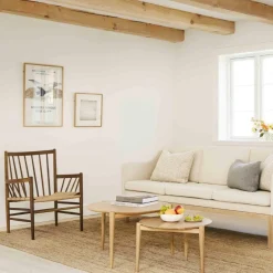 Jørgen Bækmark J82 - Loungestol - Røget eg- Lænestole