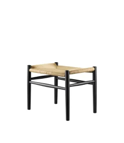 Jørgen Bækmark J83 - Skammel - Bøg - Jet Black- Skamler