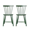 Poul M. Volther J46 - Stol - 2 stk - Bøg - Bottle Green- Spisebordsstole