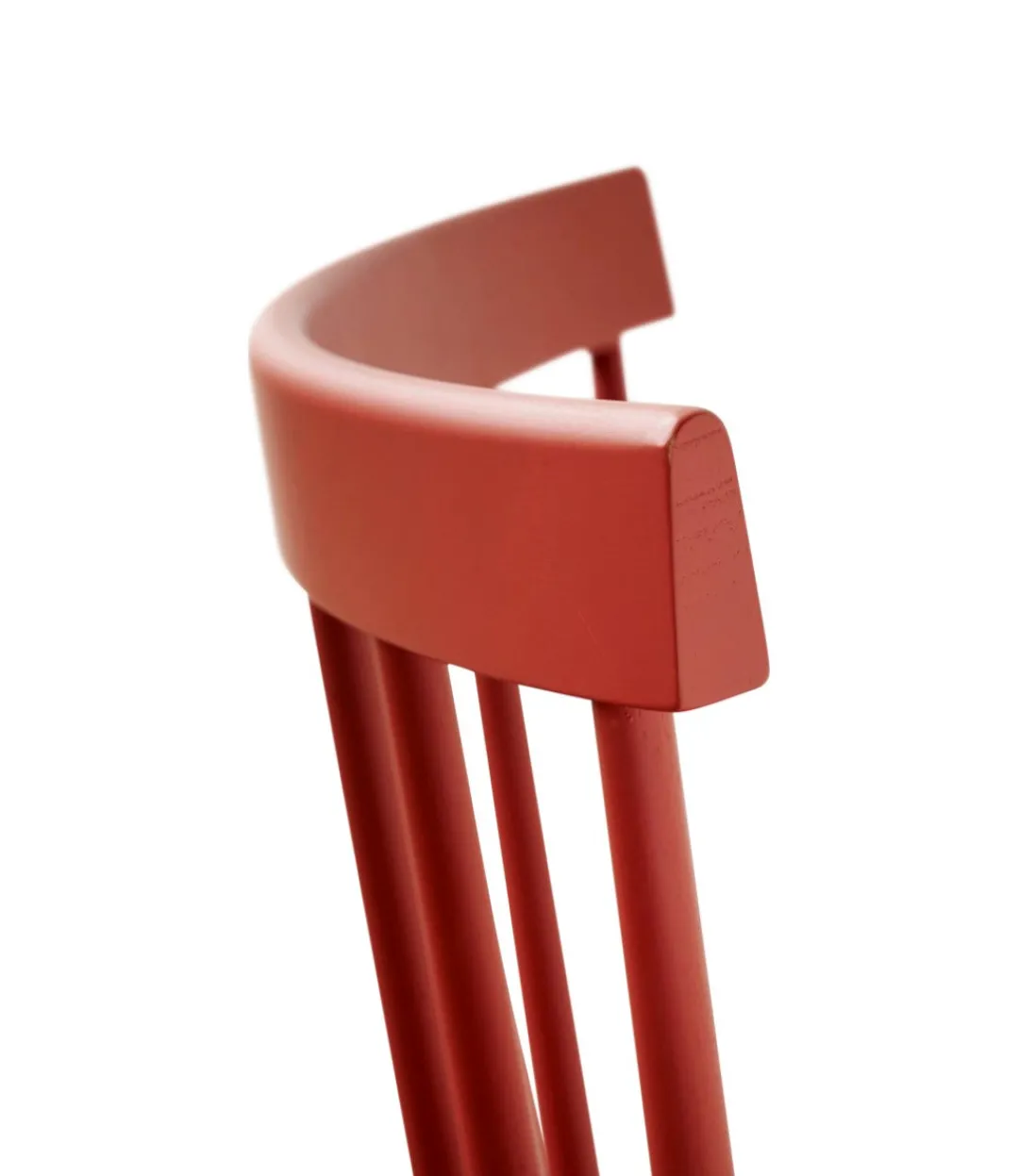 Poul M. Volther J46 - Stol - 2 stk - Bøg - Coral Red- Spisebordsstole