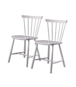 Poul M. Volther J46 - Stol - 2 stk - Bøg - Violet Hair- Spisebordsstole