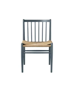 Jørgen Bækmark J80 - Stol - Bøg - Blue Grey- Spisebordsstole