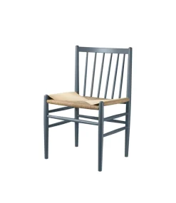 Jørgen Bækmark J80 - Stol - Bøg - Blue Grey- Spisebordsstole