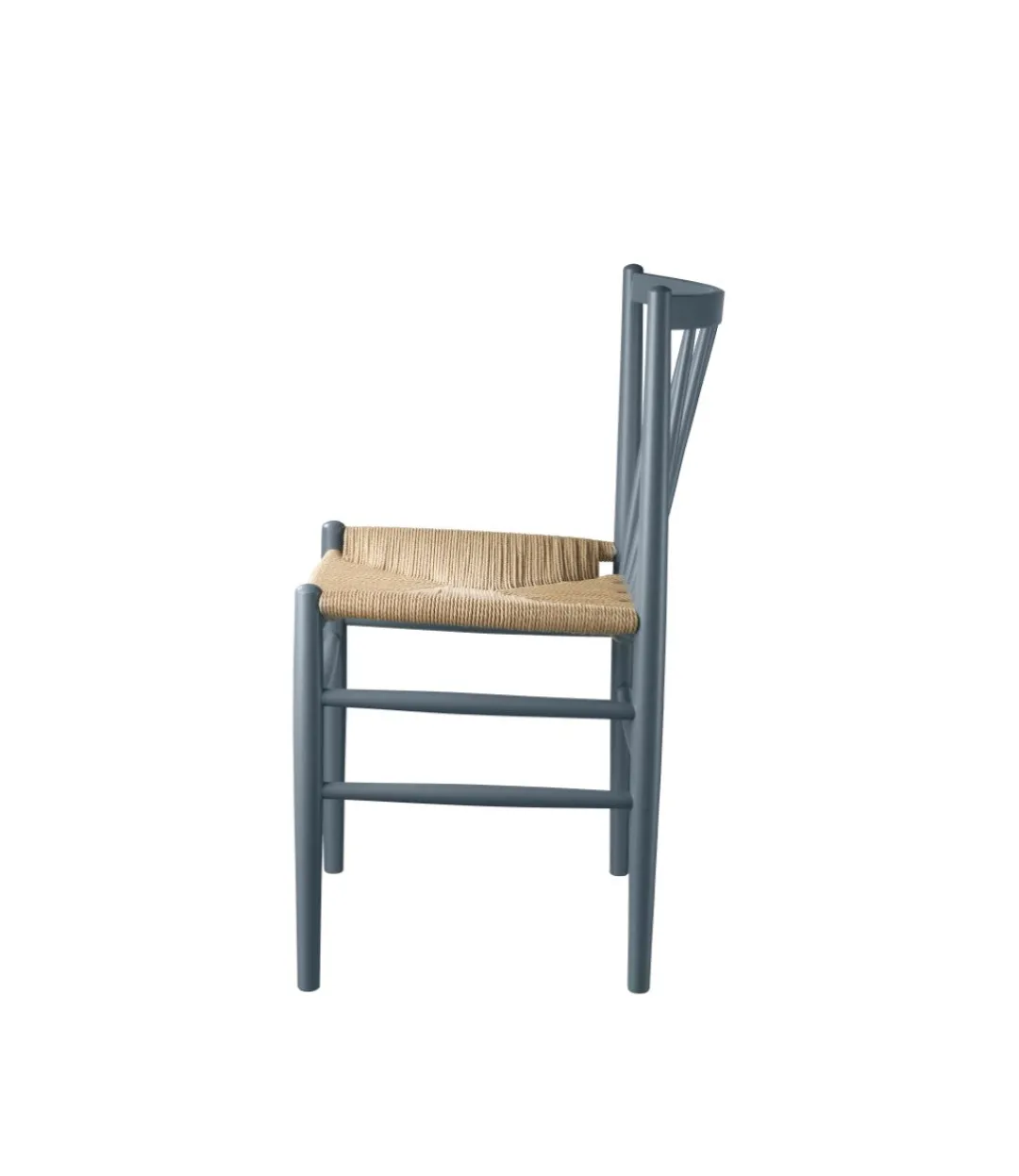 Jørgen Bækmark J80 - Stol - Bøg - Blue Grey- Spisebordsstole