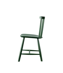 Poul M. Volther J46 - Stol - Bøg - Bottle Green- Spisebordsstole