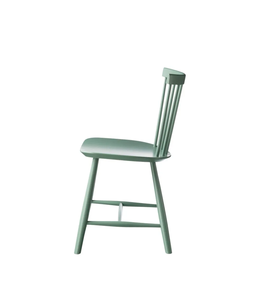 Poul M. Volther J46 - Stol - Bøg - Dusty Green- Spisebordsstole