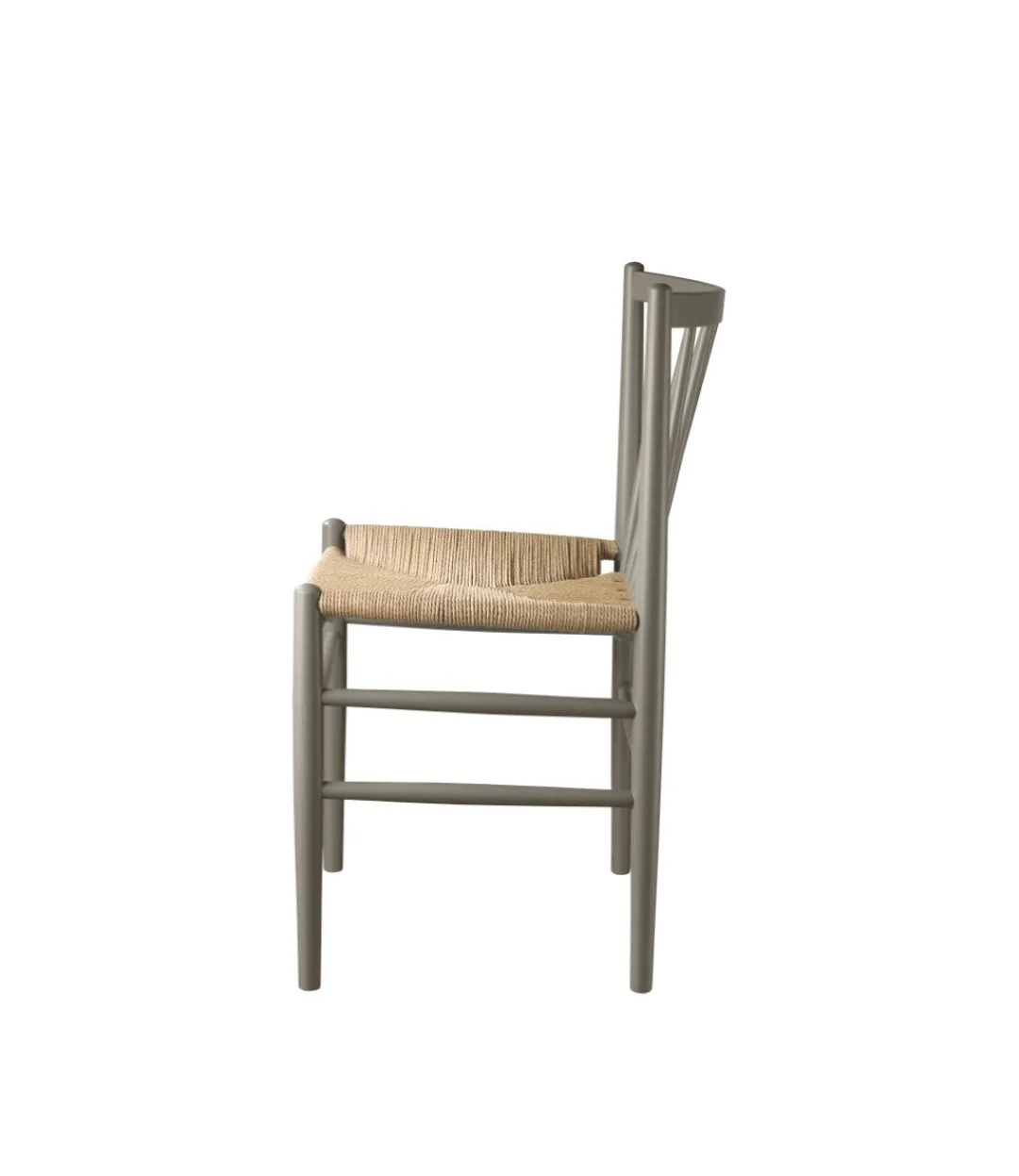 Jørgen Bækmark J80 - Stol - Bøg - Moss Grey- Spisebordsstole