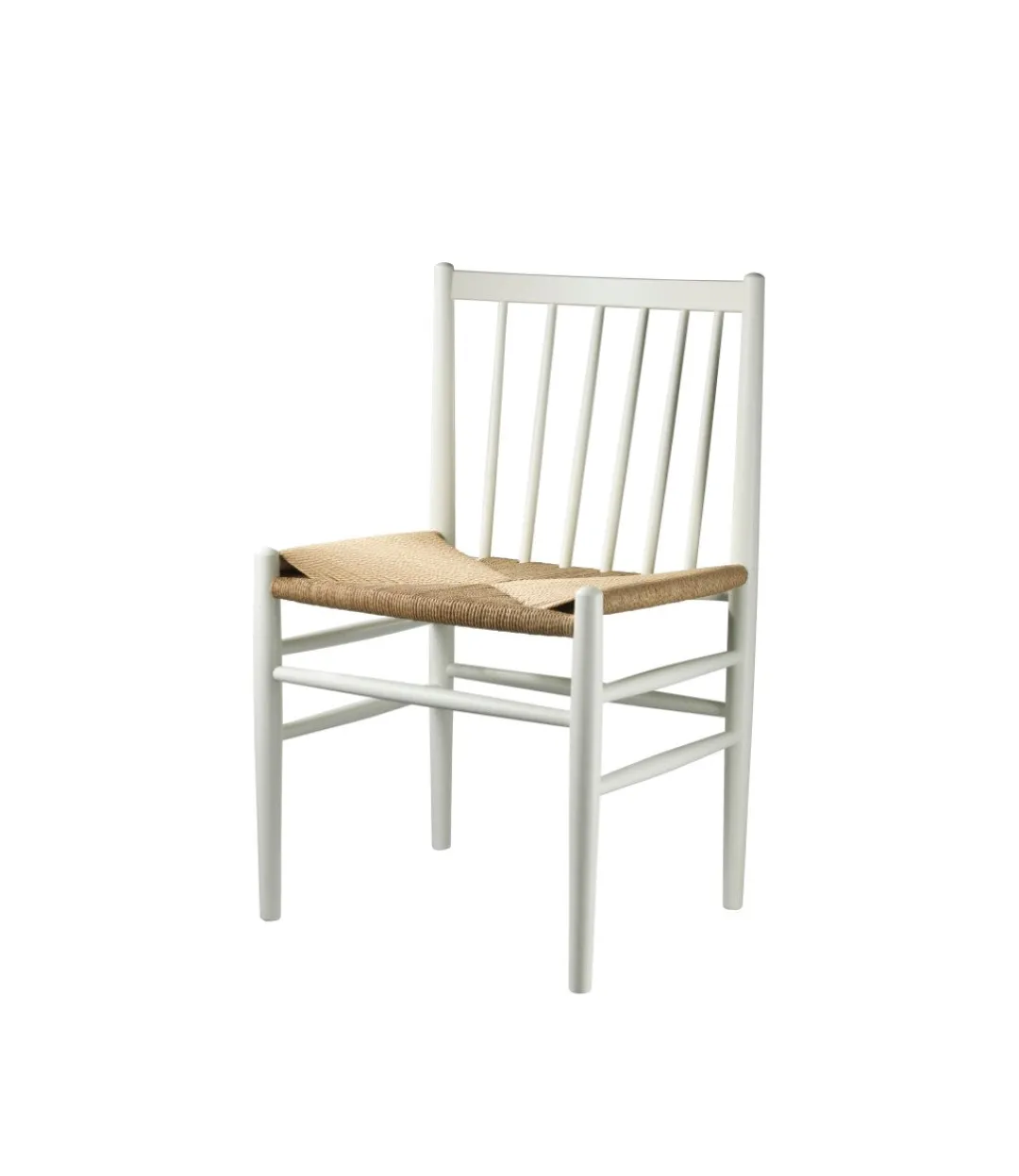 Jørgen Bækmark J80 - Stol - Bøg - Pure White- Spisebordsstole