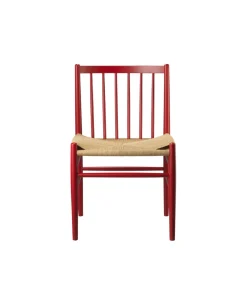 Jørgen Bækmark J80 - Stol - Bøg - Ruby Red- Spisebordsstole