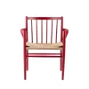 Jørgen Bækmark J81 - Stol - Bøg - Ruby Red- Spisebordsstole