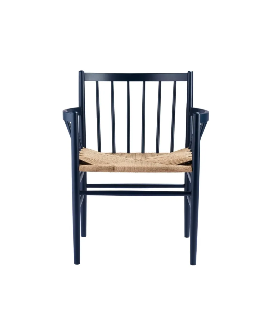 Jørgen Bækmark J81 - Stol - Bøg - Steel Blue- Spisebordsstole